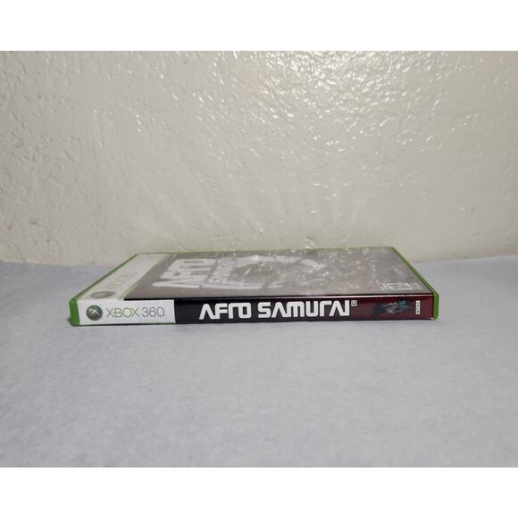 Afro Samurai Microsoft Xbox 360 Live CIB 2009 Video Game Pre-owned - Picture 6 of 9